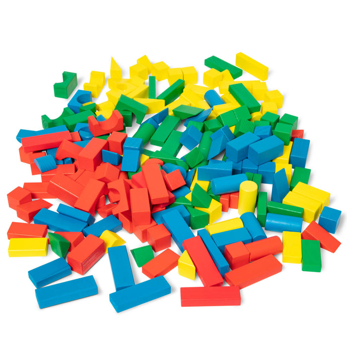 200 Piece Wood Blocks Set O4