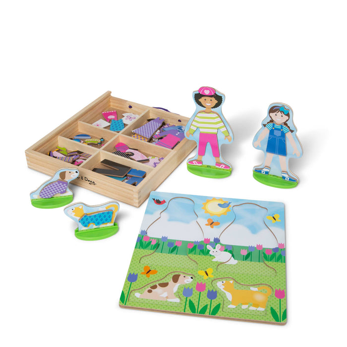 Best Friends Magnetic Dress-Up Play Set Z3