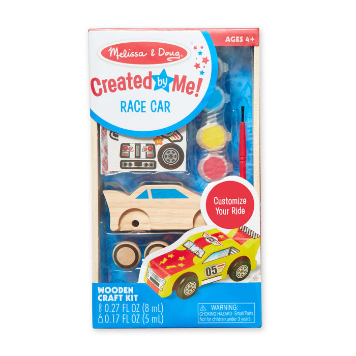 Created by Me! Race Car Wooden Craft Kit X1