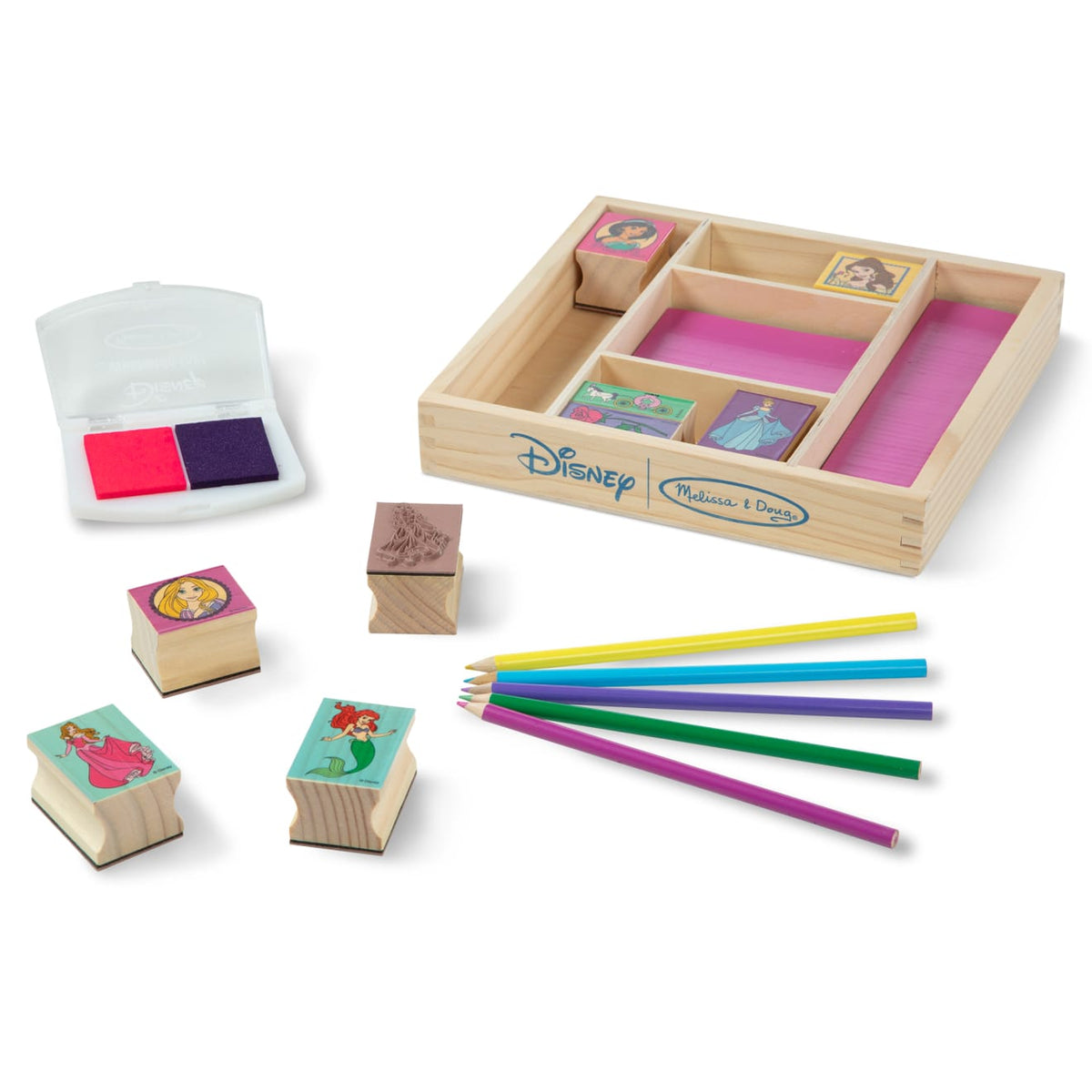 Disney Princess Wooden Stamp Set G5