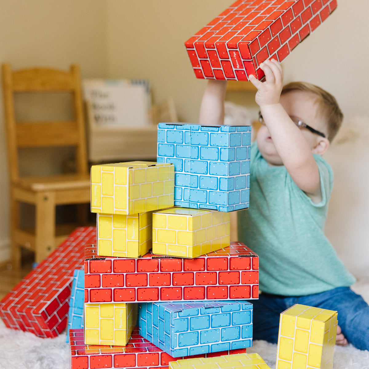 Jumbo Cardboard Blocks - 24 Pieces Y0