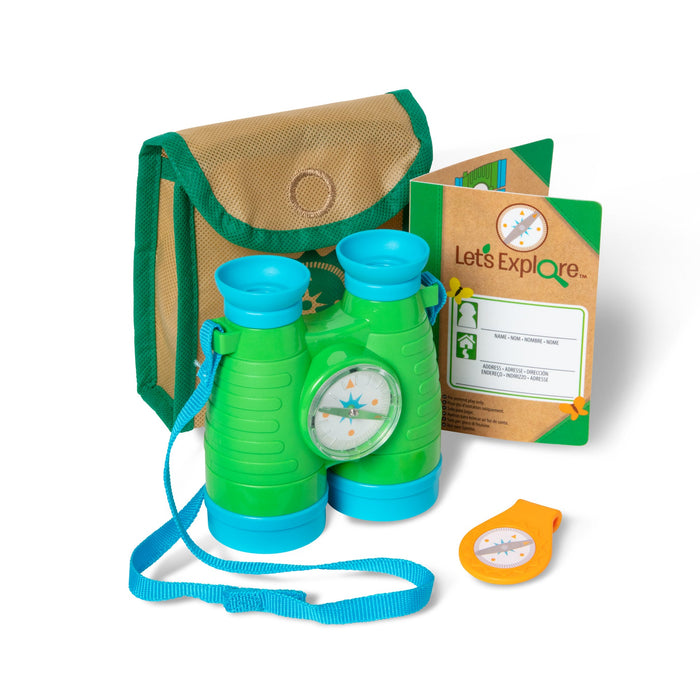 Let’s Explore Binoculars & Compass Play Set W8