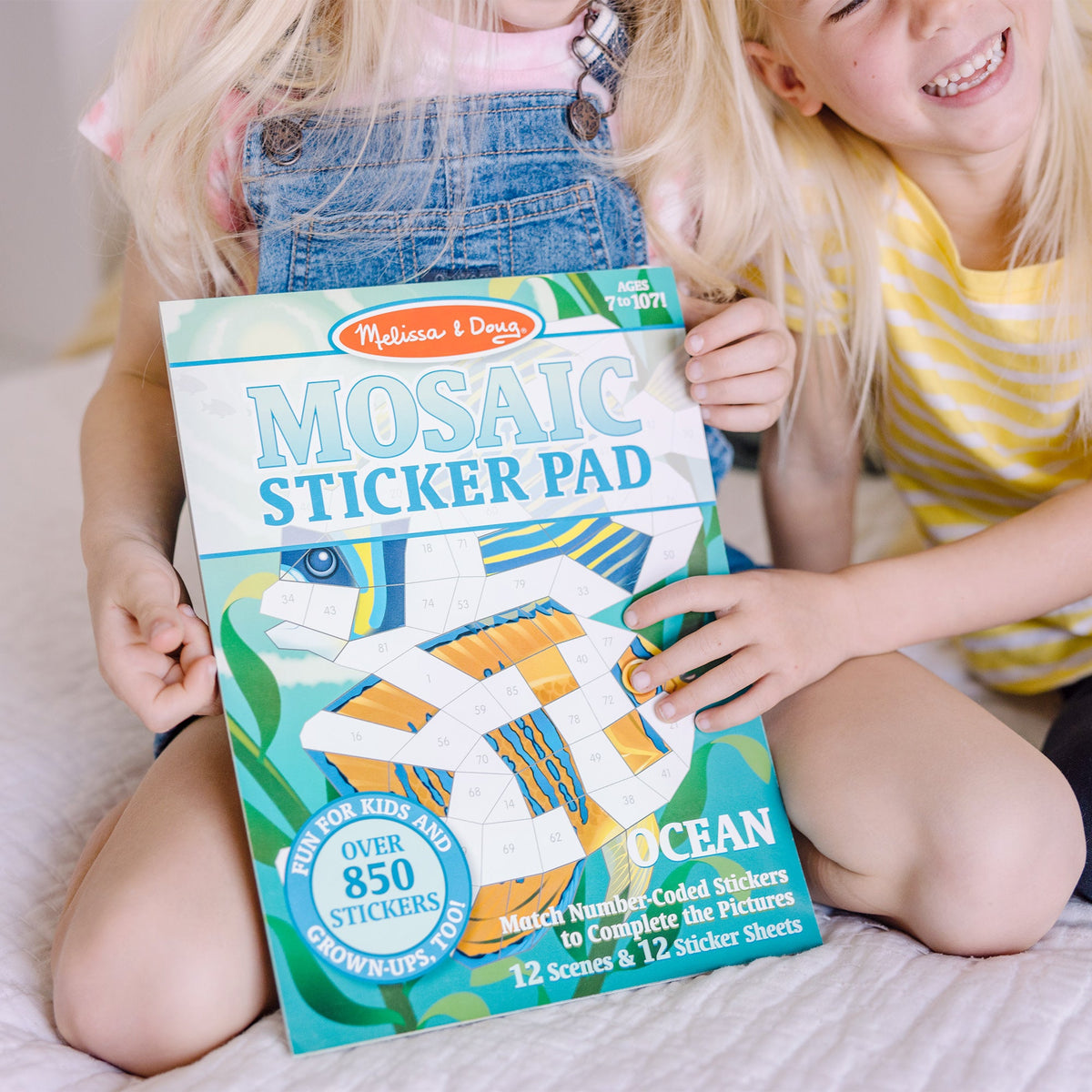 Mosaic Sticker Pad - Ocean M2