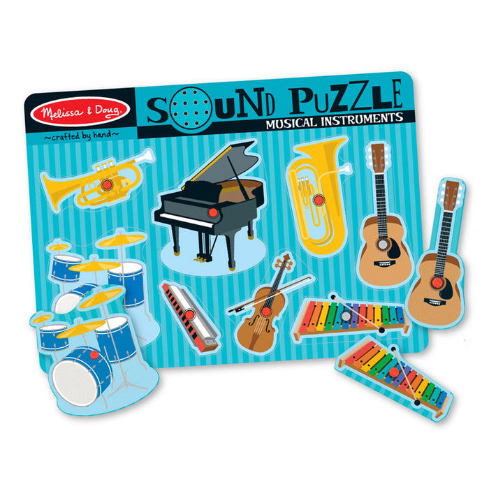 Musical Instruments Sound Puzzle - 8 Pieces E9