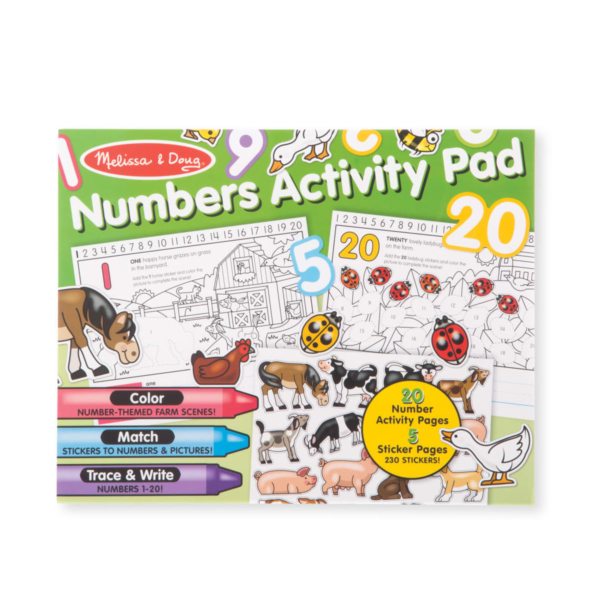 Numbers Activity Pad D7