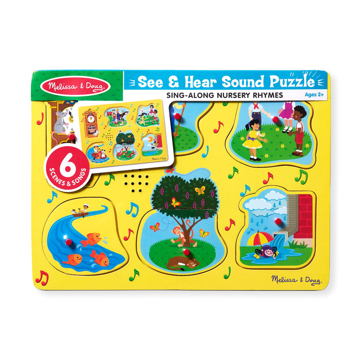 Nursery Rhymes 1 Sound Puzzle - 6 PIeces H9