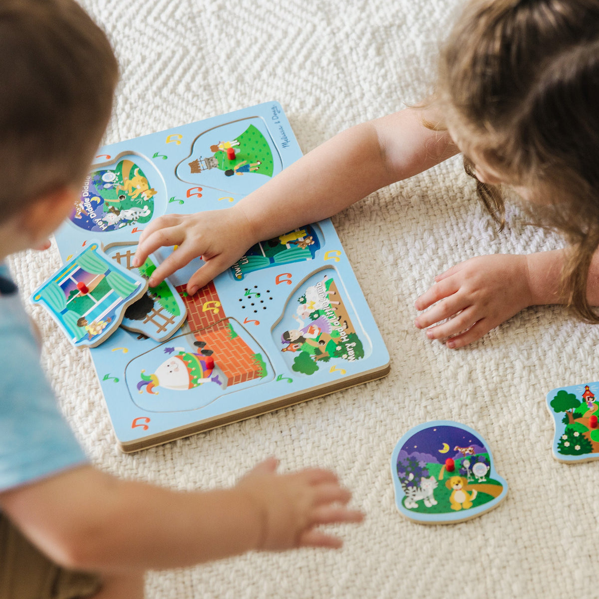 Nursery Rhymes 2 Sound Puzzle - 6 PIeces H7