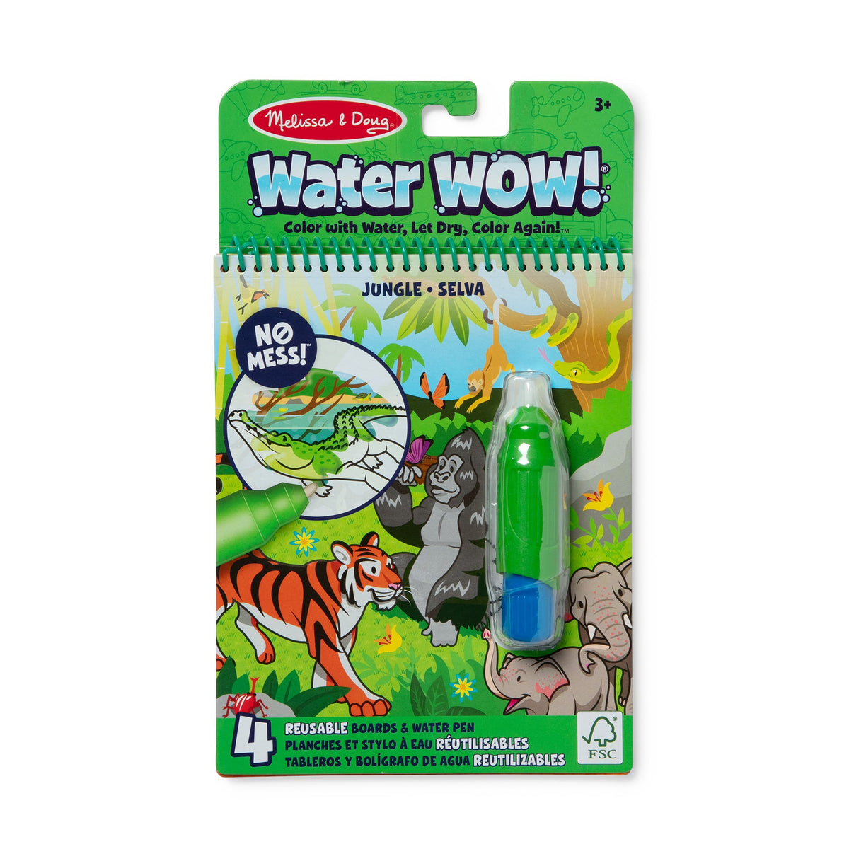On the Go Water Wow! Water-Reveal Pad – Jungle Y5