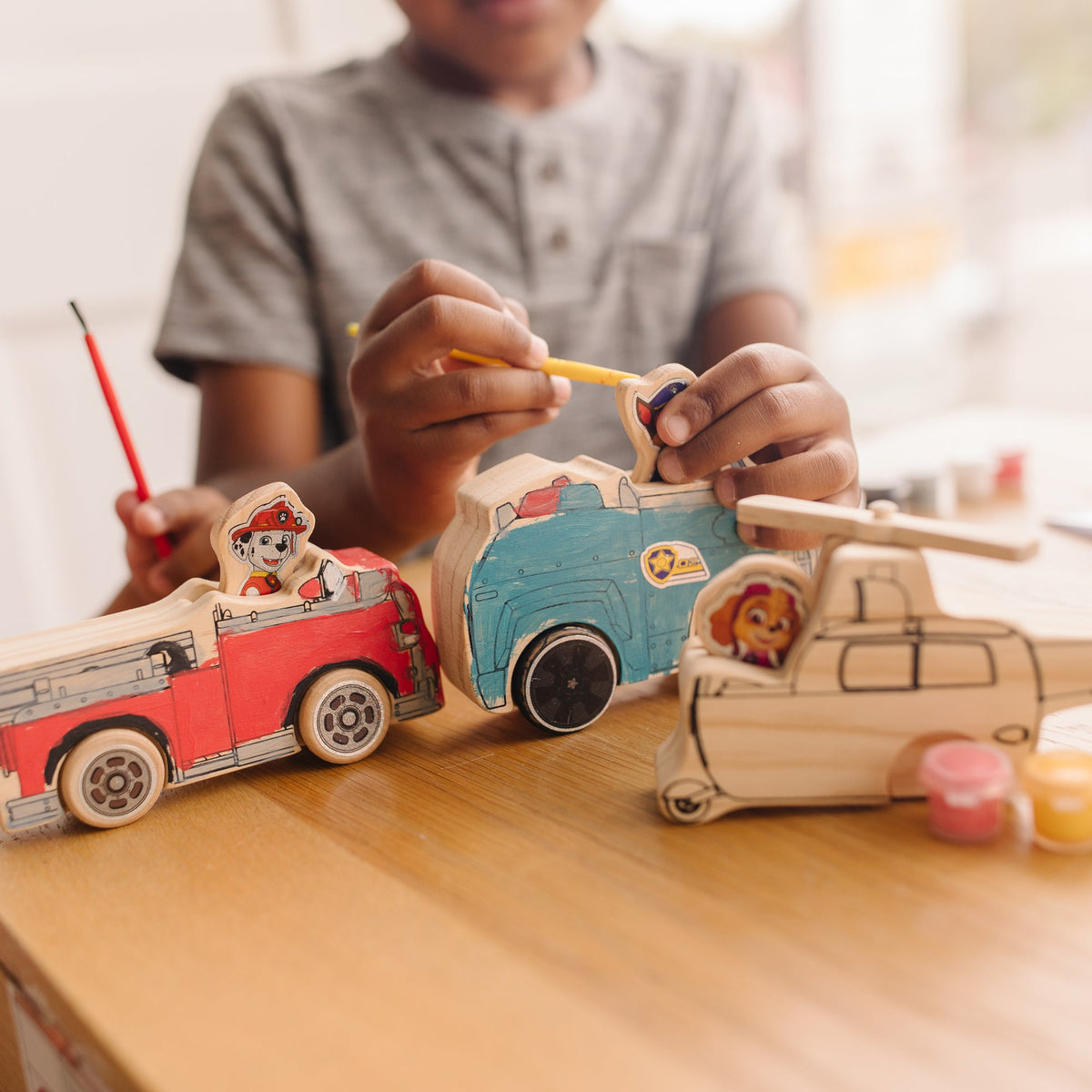 PAW Patrol Wooden Craft Kit - Vehicles T7