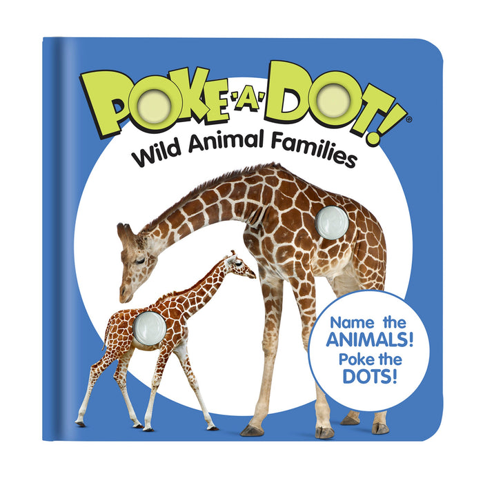 Poke-a-Dot: Wild Animal Families Board Book N6