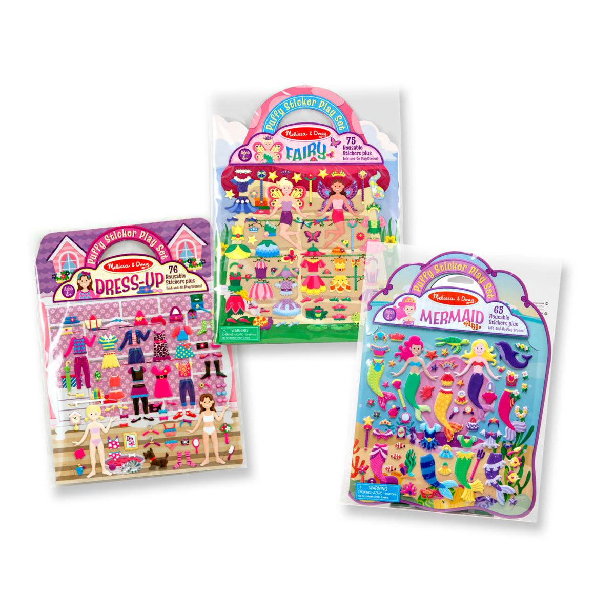 Puffy Stickers Play Set: Fairy X8