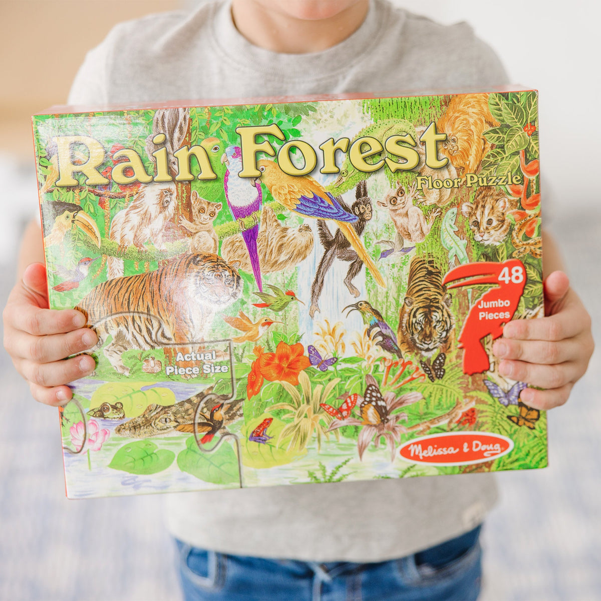 Rainforest Floor Puzzle - 48 Pieces V3