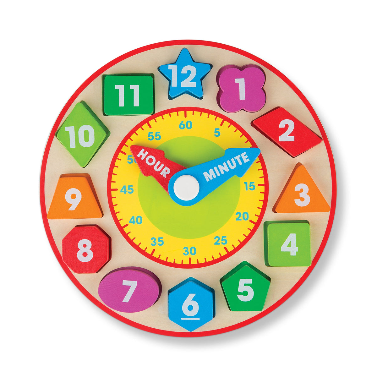 Shape Sorting Clock H7