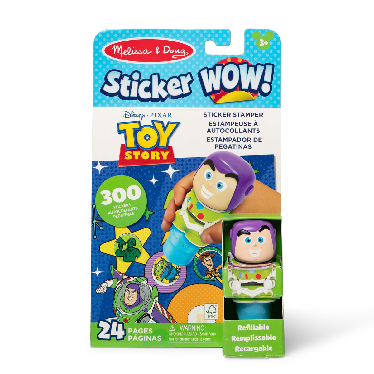 Sticker WOW!™ Activity Pad & Sticker Stamper - Buzz Lightyear Q7