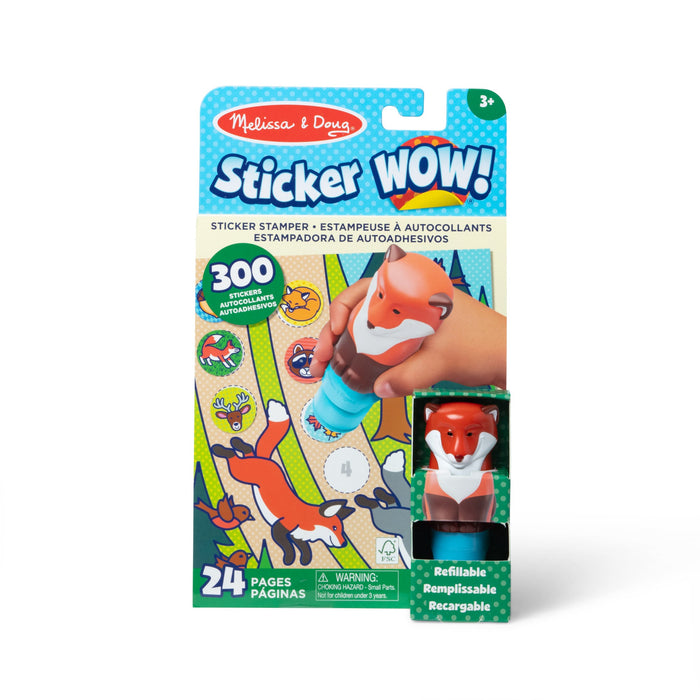 Sticker WOW!™ Activity Pad & Sticker Stamper - Fox B1