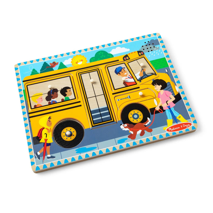 The Wheels on the Bus Song Puzzle - 6 Pieces Y3