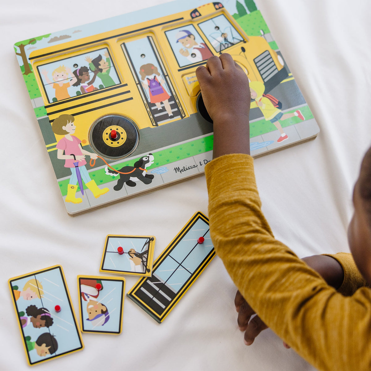 The Wheels on the Bus Song Puzzle - 6 Pieces Y3