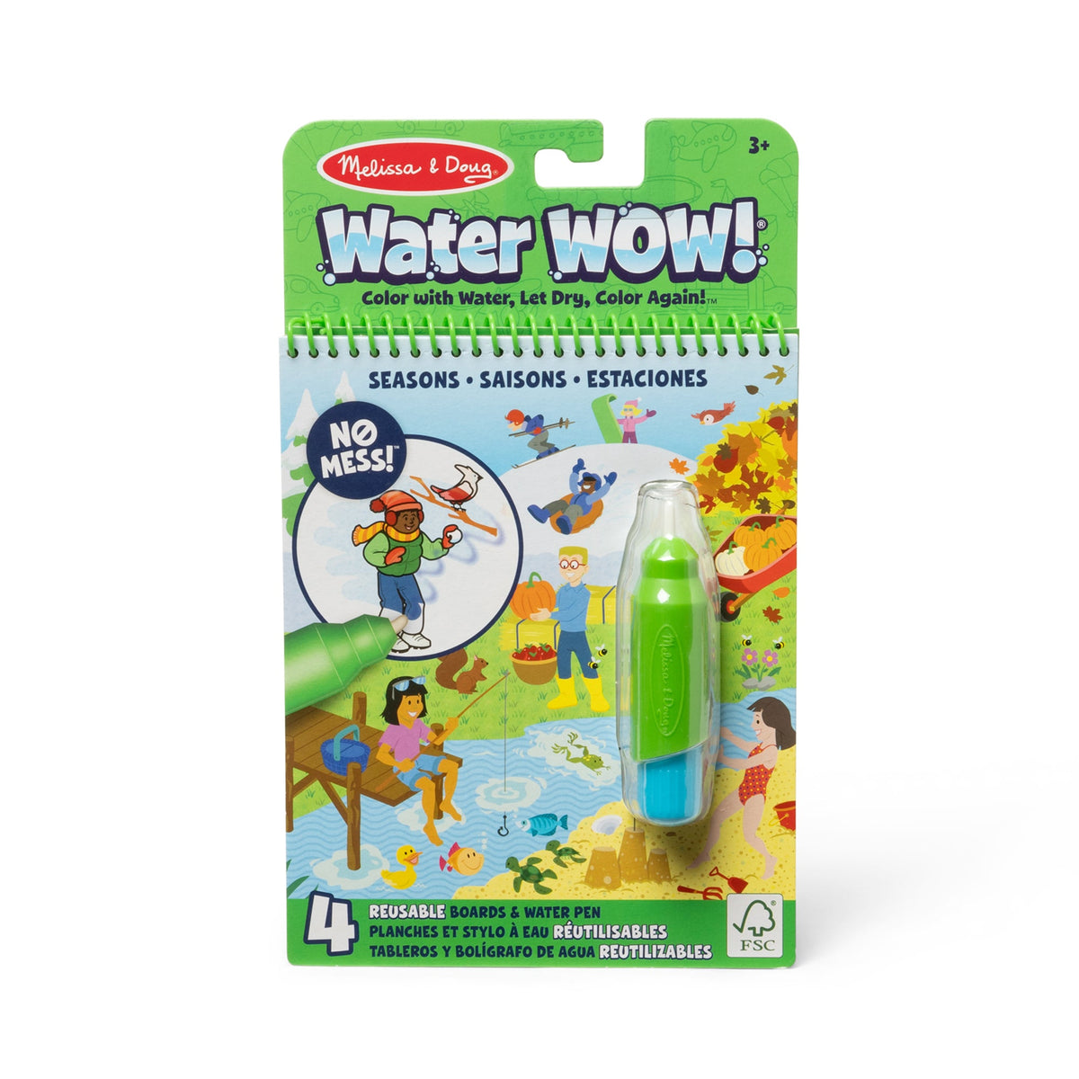 Water WOW! Water-Reveal Pad - Seasons Q6