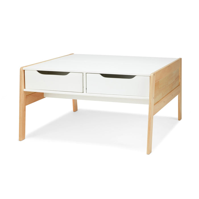 Wooden Art & Activity Table with Bins K1