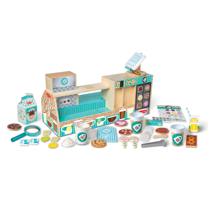 Wooden Cafe Barista Coffee Shop Y8