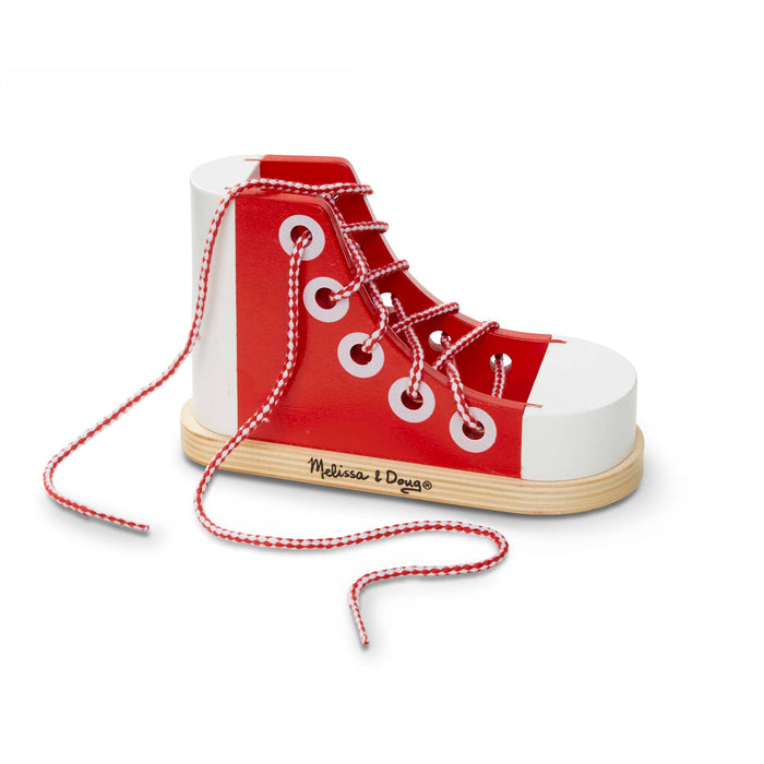 Wooden Lacing Shoe Y7