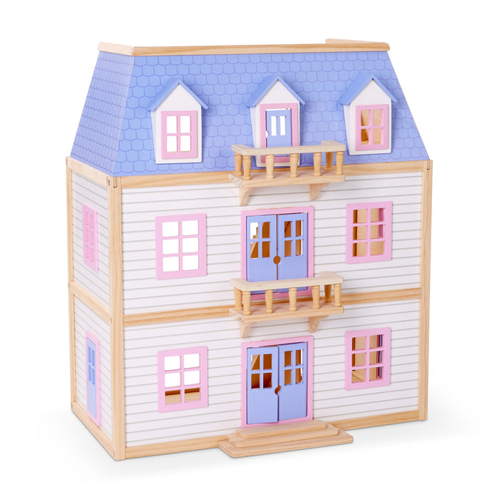 Wooden Multi-Level Dollhouse A2