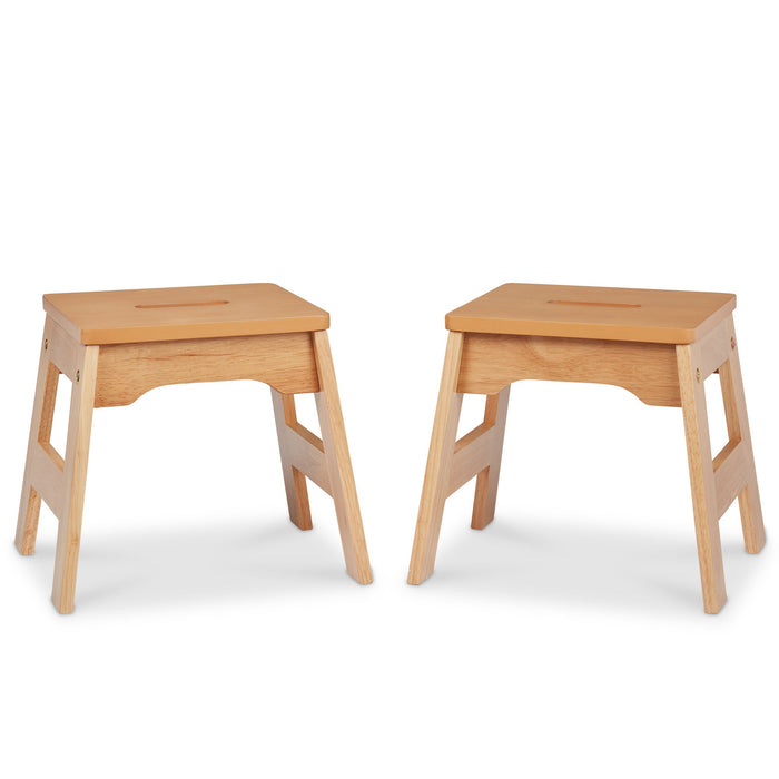 Wooden Stools – Set of 2 J4