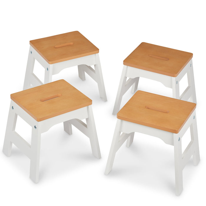 Wooden Stools – Set of 4 C6