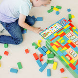 200 Piece Wood Blocks Set O4