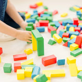 200 Piece Wood Blocks Set O4