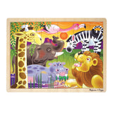 African Plains Wooden Jigsaw Puzzle - 24 Pieces B2