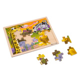 African Plains Wooden Jigsaw Puzzle - 24 Pieces B2