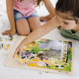 African Plains Wooden Jigsaw Puzzle - 24 Pieces B2