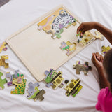African Plains Wooden Jigsaw Puzzle - 24 Pieces B2