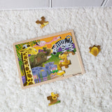 African Plains Wooden Jigsaw Puzzle - 24 Pieces B2
