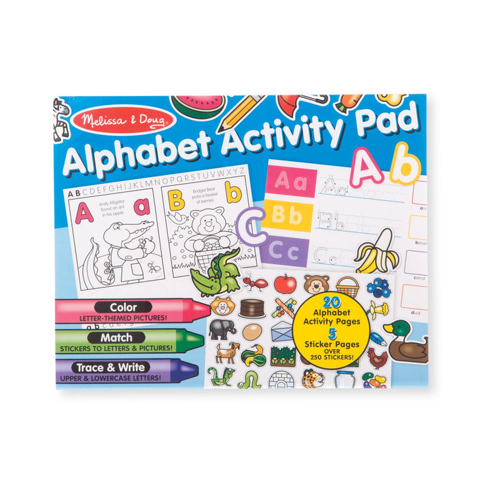 Alphabet Activity Sticker Pad H2