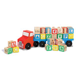 Alphabet Blocks Wooden Truck V5