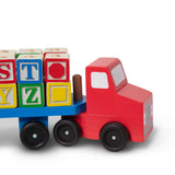 Alphabet Blocks Wooden Truck V5
