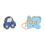 Alphabet Lacing Cards Z1