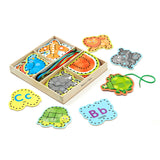 Alphabet Lacing Cards Z1