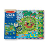 Animal Chase I-Spy Wooden Gear Puzzle W8