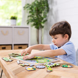 Animal Chase I-Spy Wooden Gear Puzzle W8