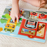 Around the Fire Station Sound Puzzle - 8 Pieces N5