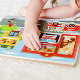 Around the Fire Station Sound Puzzle - 8 Pieces N5