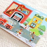Around the Fire Station Sound Puzzle - 8 Pieces N5