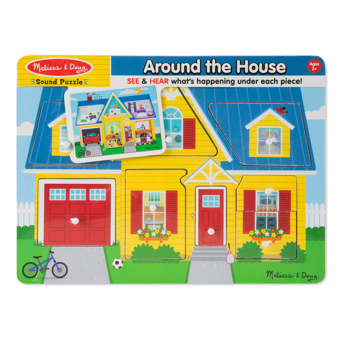 Around the House Sound Puzzle - 8 Pieces O7