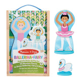 Ballerina/Fairy Magnetic Dress-Up Play Set D0