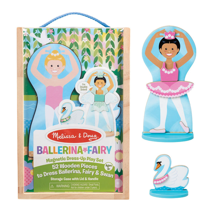 Ballerina/Fairy Magnetic Dress-Up Play Set D0