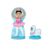 Ballerina/Fairy Magnetic Dress-Up Play Set D0