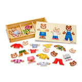 Bear Family Dress-Up Puzzle - 45 Pieces X7